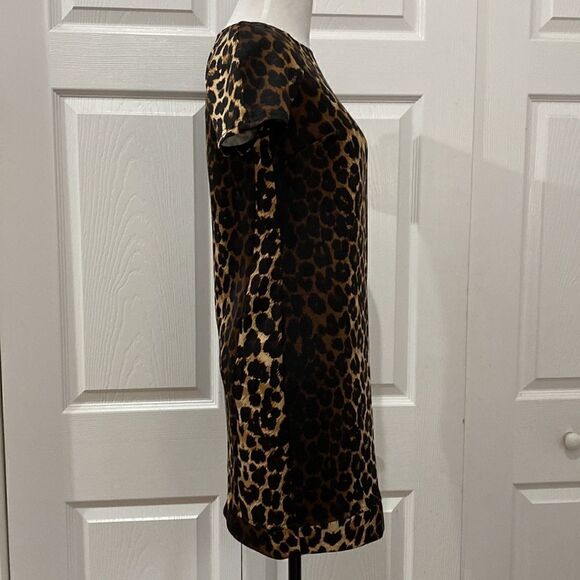 Bar III Leopard Ombre Bodycon Shift Dress - Picture 5 of 12